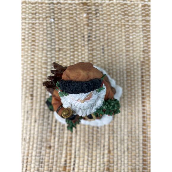 1997 Santa's Bounty 9531 Figurine Signed Peggy Abrams Making Seasons Bright - Picture 13 of 14